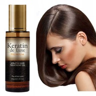 Keratin de Luxe keratínový olej 100ml vyhladzuje