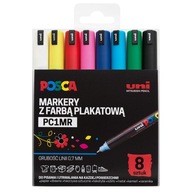 Sada popisovačov Uni POSCA PC-1MR 8 ks