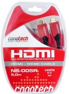 Kábel HDMI kábel 5m HD pre TV, Počítač