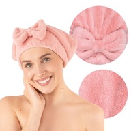 head turban momo way towel rýchloschnúci uterák na sušenie vlasov