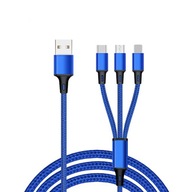 2 USB port 3-cestný zapaľovač do auta Ch