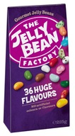 THE JELLY BEAN FACTORY GUMMY BEANS 36 FLAVOURS 225G