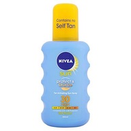 NIVEA INTENZÍVNY SPREJ SPF 30 SUN (OCHRANA + BRONZOVÝ SPREJ NA OPAĽOVANIE) 200 ml