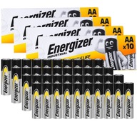 40x Energizer AA alkalické batérie (R6) EN91 2800 mAh 1,5 V