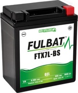 Fulbat YTX7L-BS YTZ8V batéria 12V 6,3Ah100A NÁHRADNÁ YUASA EXIDE VARTA