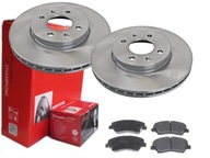 BREMBO PREDNÉ DISKY, DESTIČKY, HYUNDAI I20 GB 256MM