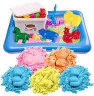 BibiMoon Kinetic Sand 5kg SADA KRABIČKY NA PIESOK FORMY