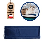 Mačkový parapet rohož Mimiko Pets 25x70cm Navy modrý zamat