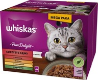 WHISKAS SACHETS ZMES PRÍCHUTI V ŽELÉ 24x85g