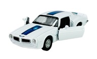 WELLY 1972 PONTIAC FIREBIRD TRANS AM WHITE 1:34 NOVÝ KOVOVÝ MODEL 43735