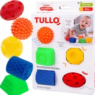 Senzorické tvary hračky pre deti 5ks TULLO