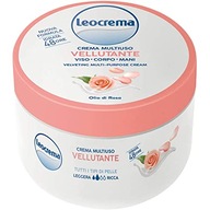 Leocrema Vellutante telový krém s ružovým olejom 300 ml