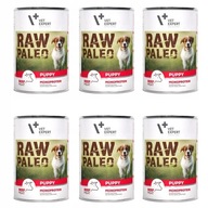 Raw Paleo konzervy PUPPY Beef Beef 6 x 400 g