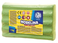 ASTRA Modelovacia hmota 1 kg - svetlozelená