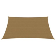 vidaXL Shade Sail 160 g/m² Taupe 2,5x3,5 m HDPE