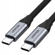 Unitek C14091ABK USB-C kábel 20V/2A 2m PD 100W USB