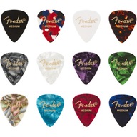 Fender Celluloid Medley Medium Pick Set (12)