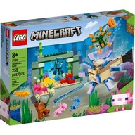 LEGO MINECRAFT BLOCKS BOJ SO SÚPRAVOU STRÁŽCOV