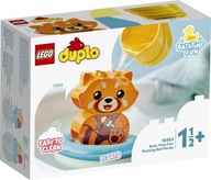 DUPLO bloky 10964 plávajúca panda červená