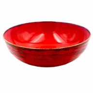 Alumina Bogucice Nostalgia Red Šalátová misa 16 cm