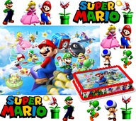 SET SUPER MARIO BROS OBALY NA TORTY + POSTAVY