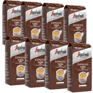 Zrnková káva Segafredo Espresso Casa 8 x 1 kg