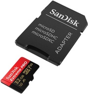 SanDisk Extreme 32GB micro SDHC 100MB/s SD karta