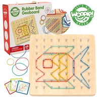 GEOPLAN MONTESSORI MANIPULATION PUZZLE BRAIN TRAINING FSC WOOPIE GREEN