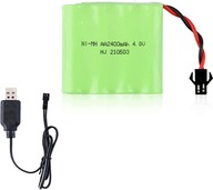 4,8V Ni-Mh 2400mAh autobatéria + USB