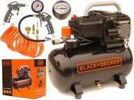 BLACK&DECKER KOMPRESOR BEZ OLEJA 12L 10bar + sada