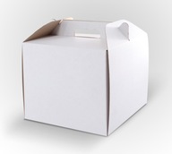 Krabička na tortu 26x26x25 kartónová krabica 10 ks