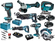 MAKITA COMBO SADA 7 NÁRADÍ 18V 5xAKUMULÁTOR