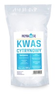 Potravinová kyselina citrónová E330 500g PURE