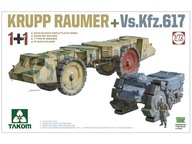 Krupp Raumer S a VsKfz.617 model vozidla 5007 Takom