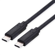 Kábel USB 2.0 C-C M/M 100W čierny 3m