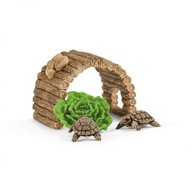 SCHLEICH 6v1 42506 TURTLE HOUSE 4x korytnačka a šalát