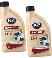 K2 MOTOR OIL CI-4 DIESEL motorový olej 15W40 - 1L