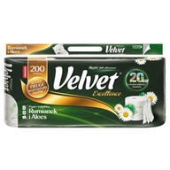 Velvet Excellence Toaletný papier Harmanček a Aloe 8 roliek