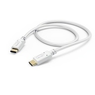 Kábel Hama USB-C -> USB-C 1,5 m biely HQ 3A