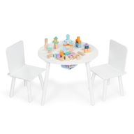 Súprava detského nábytku stôl + 2 stoličky