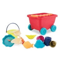 B.Toys Trolley Wagon s pieskovým príslušenstvom 18m+