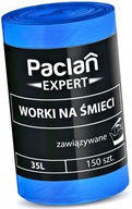 PACLAN EXPERT Vrecia na odpadky viazané 35L - 150 ks