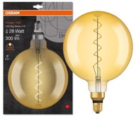 OSRAM LED VINTAGE GLOBE 4W = 28W Ø200 farba 2000K