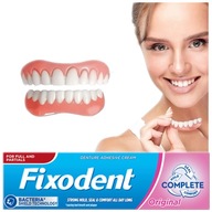 Fixodent krém na zubné protézy - bez chuti 40g