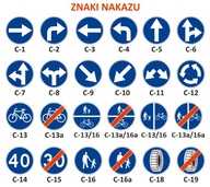 Dopravná značka C Povinná reflexná typ I 600 mm 60 cm