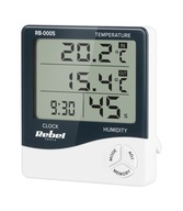 Teplotné hodinky meteorologickej stanice Rebel RB-0005