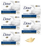 DOVE BEAUTY CREAM BAR mydlo 90g Sada 5x