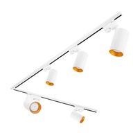 Kolejový set Rail 3m + 5x GU10 LED svietidlo