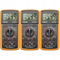 3x Displej Elektromer Voltmeter