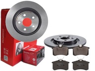 KOTÚČOVÉ DLOŽKY BREMBO T CITROEN C8 PEUGEOT 807 272